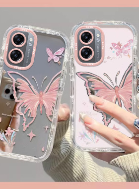 适用PFTM20手机壳OPPOPFTM20保护套OPPO型号OPP0PP0PPO新款外壳PPOPFTM高级镜面OPPFTM全包防摔男女粉底蝴蝶