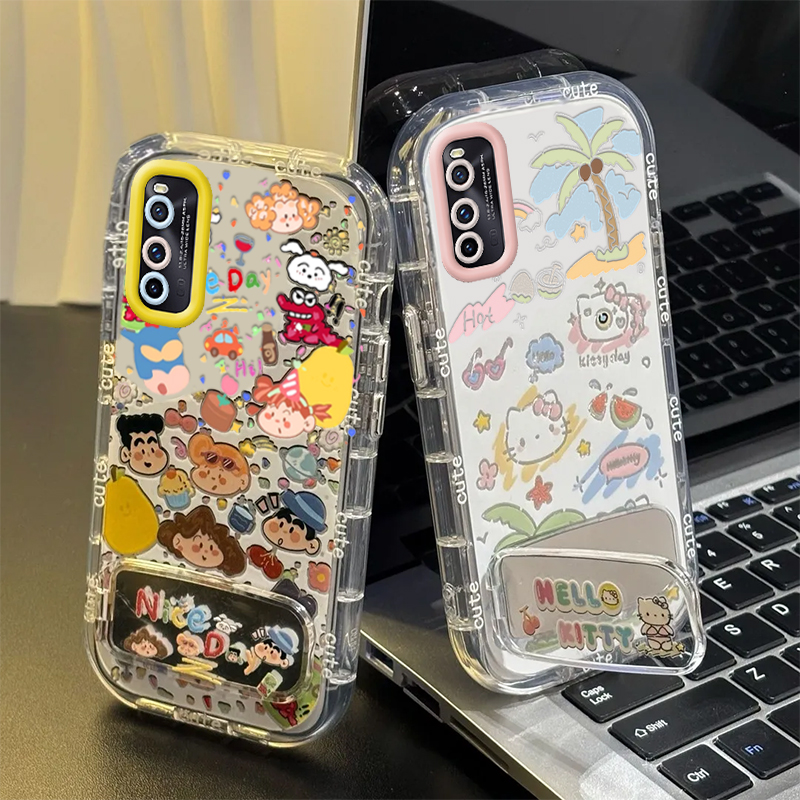 适用iQOONeo3手机壳iQOO爱酷vivoiQOONeo新款iQNeo保护套iQ00Neo潮镜面vivoNeo全包防摔iQOONoe男女小新kt猫