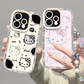 适用OPPOReno15C手机壳Reno15C5G保护套OPPO新款 PMD110透明硅胶镜头全包防摔高级感外壳OPPReno男女黑白kt猫