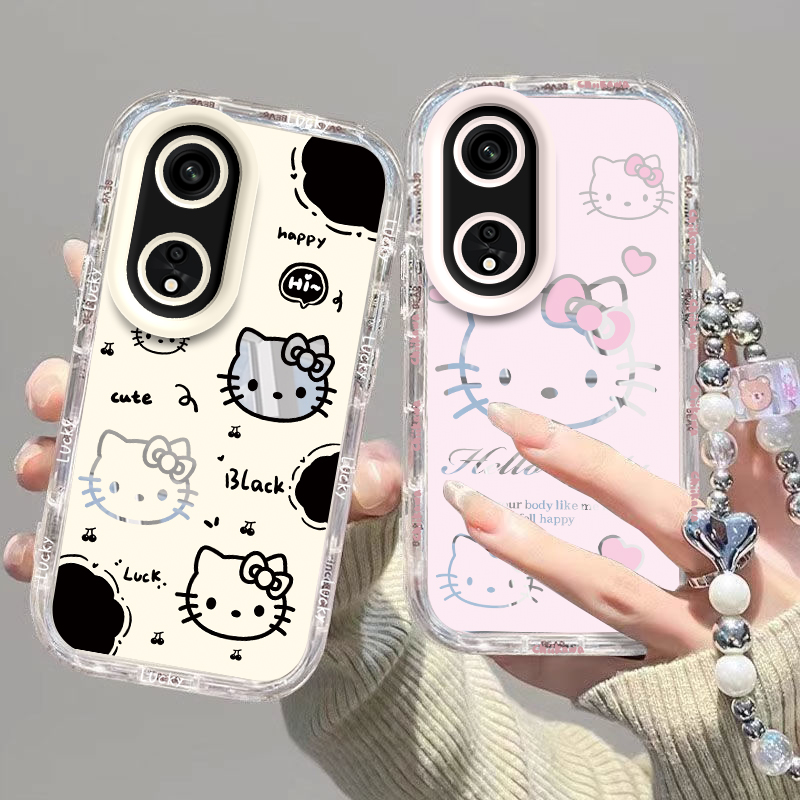 OPPOA1Pro手机壳OPPO新款A1Por5G套OPA/OPPA曲屏OPPOAIPro潮硅胶全包OPP0PP0PPO防摔Pr0男05G女PP0A黑白kt猫