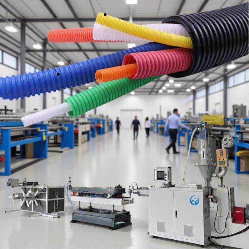 PE/PP单壁波纹管挤出机 洗衣机管生产线 双壁波纹管挤出设备厂家,五金/工具,其他塑料机械,淘宝优惠券,粉丝福利购,淘宝优惠卷