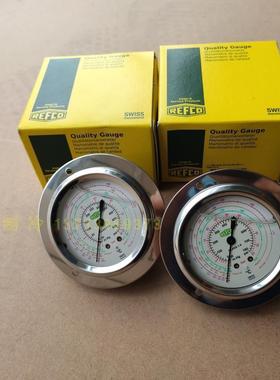 原装瑞士进口Refco威科油压表MR-305-DS-R410MR-205-DS-R407C油表