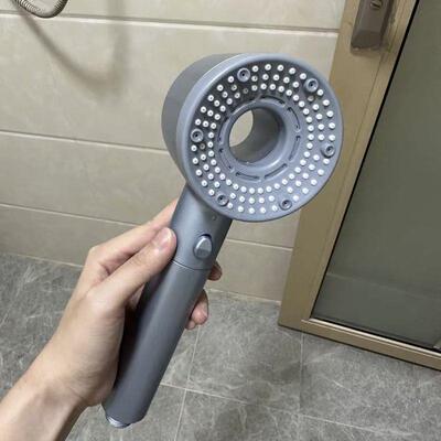 超强淋浴头增压家用浴霸热水器花洒套装喷头涡轮加压浴室大出水量