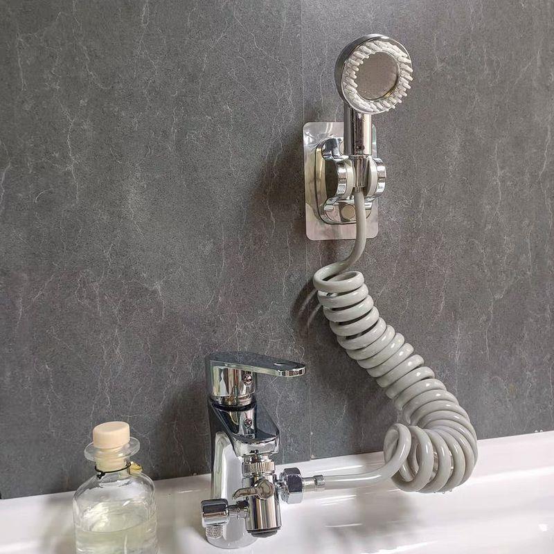 抽拉式卫生间延伸器洗脸花洒面盆水龙头冷热加长洗头神器延长外接