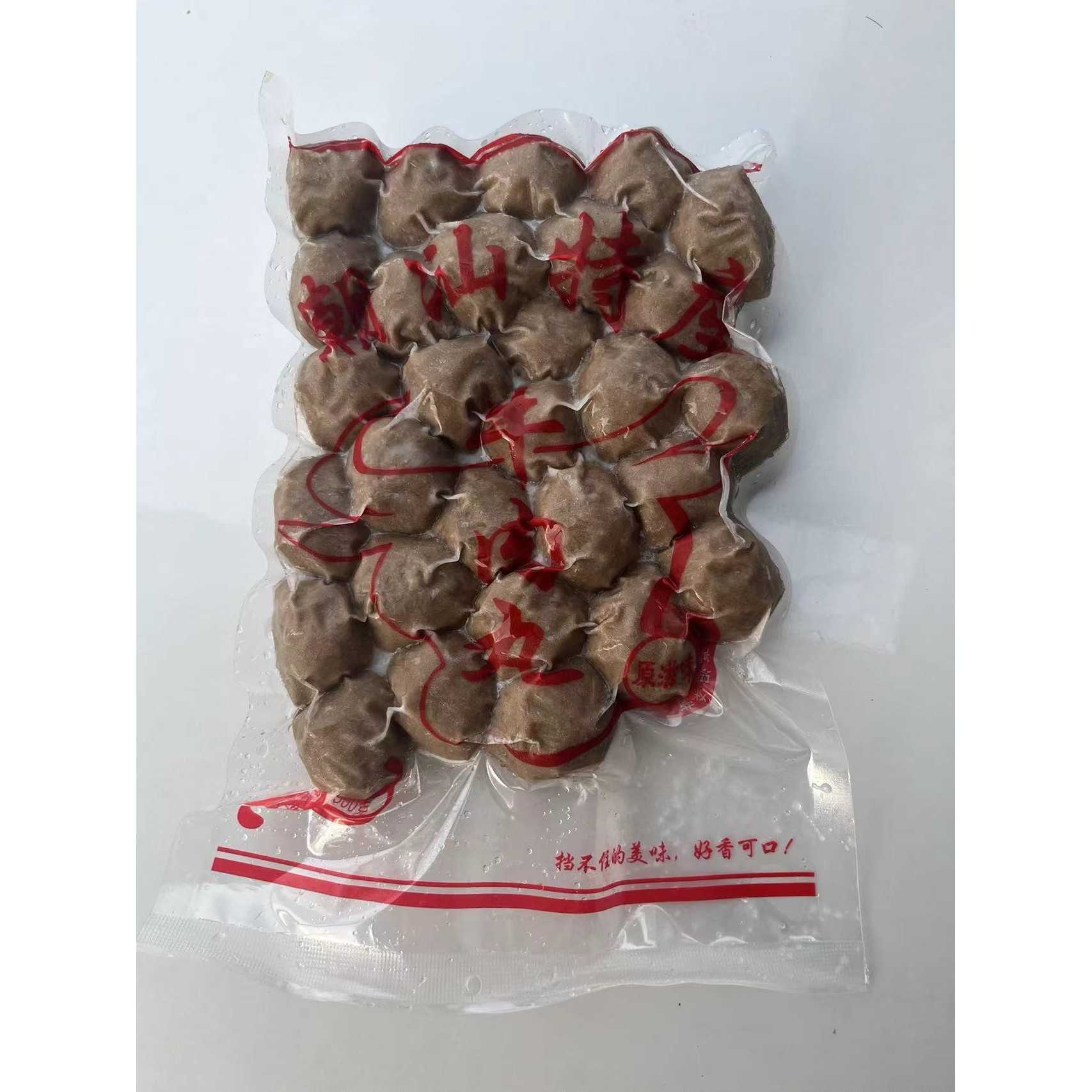 潮汕纯手工牛筋丸火锅汤粉食材炒烤麻辣烫摆摊老人小孩放心吃