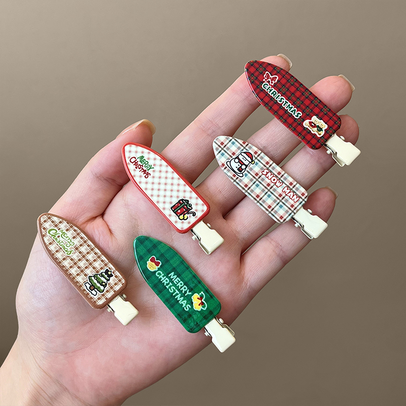 原创无痕鸭嘴夹发卡女2024新款