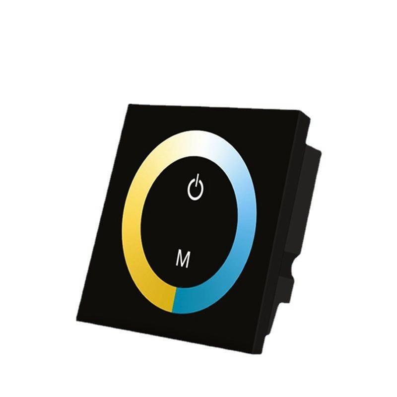 led控制器智能七彩重默面板12v24Vrgb触摸灯带控制器调光