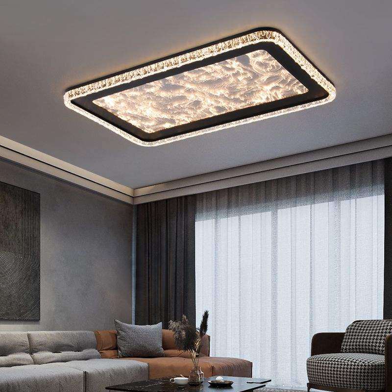 云雾水晶客厅灯意式极简轻奢大气主卧室书房护眼灯全屋套餐吸顶灯,3C数码配件,USB灯,淘宝优惠券,粉丝福利购,淘宝优惠卷