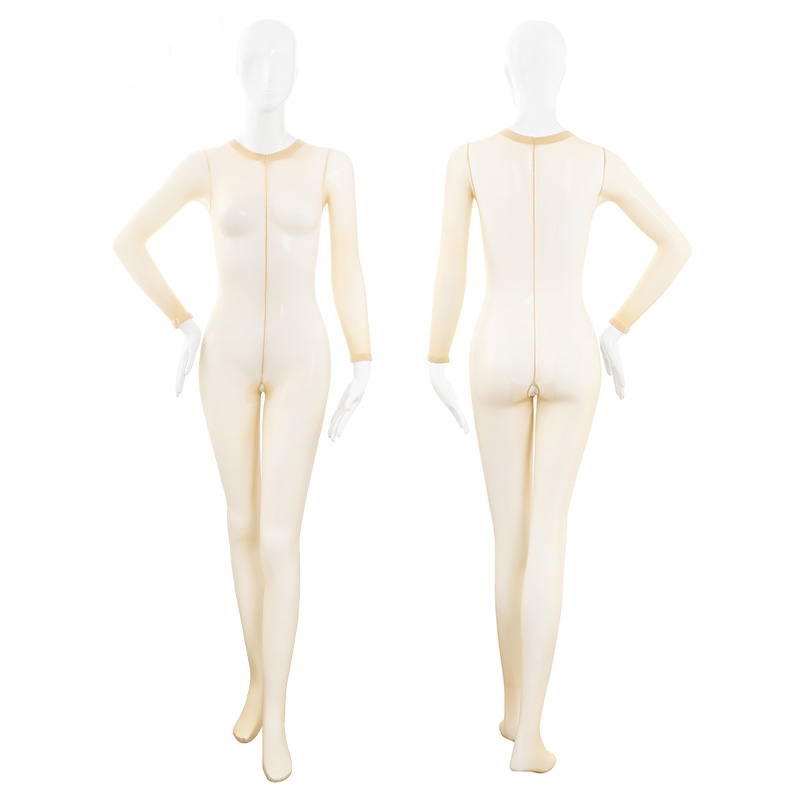 新款性感睡衣床上袍黑丝内衣制服塑身连体衣紧身衣女蕾丝薄大码