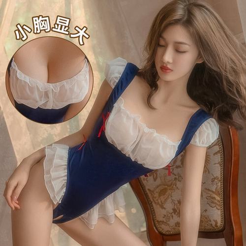 性感晴趣内衣女款诱惑情侣睡衣欲纯床上肚兜qqny女仆情取制服免脱
