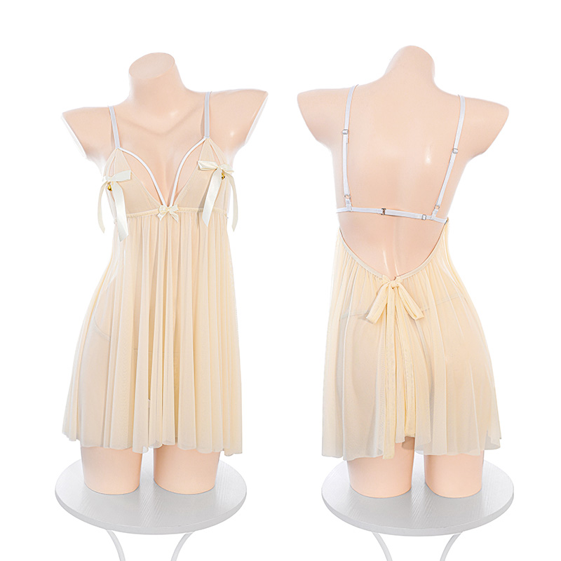 性感睡衣床上大尺度qqny情感趣味睡衣内衣禁欲系勾魂衣服暴击制服