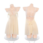 性感睡衣床上大尺度qqny情感趣味睡衣内衣禁欲系勾魂衣服暴击制服