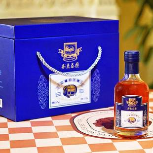 山西晋城特产彤康庄园泽州红山楂白兰地酒42度185ml*6瓶精品礼盒