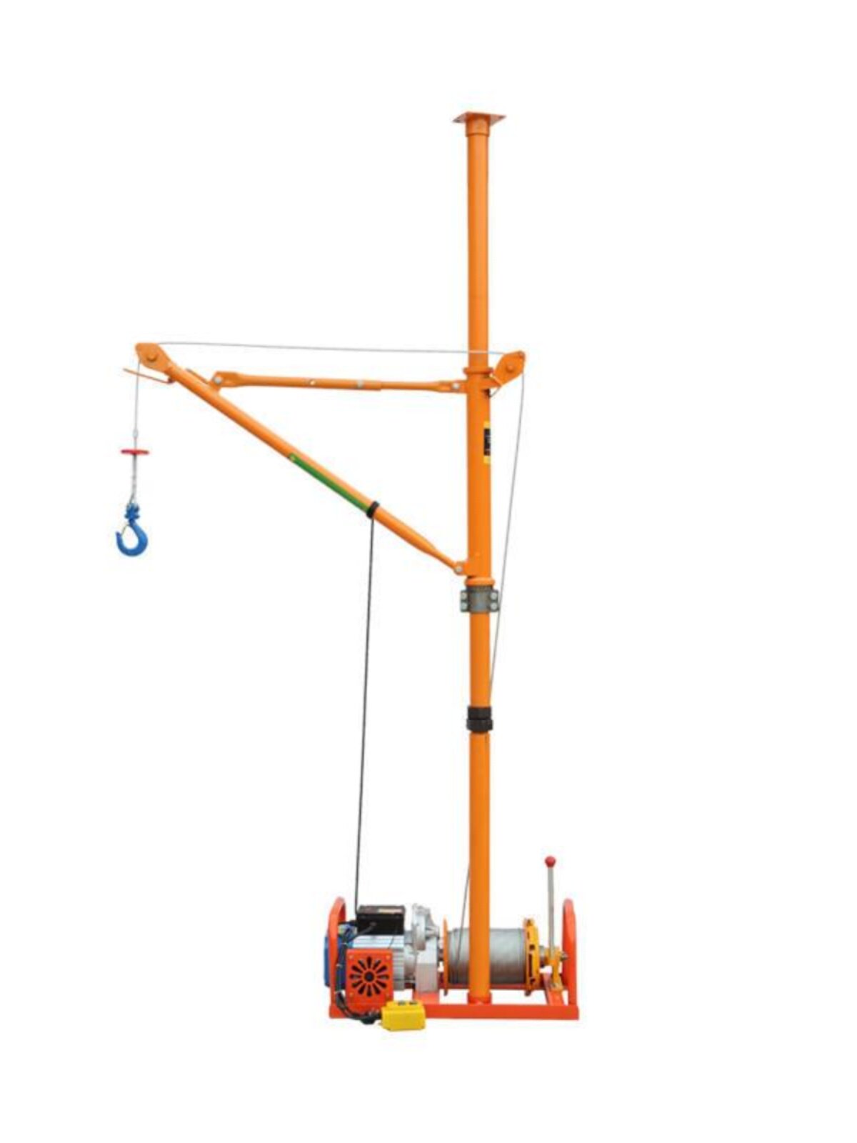 吊运机室内门窗吊机家用小型220v电动提升机上料机吊沙机小吊机