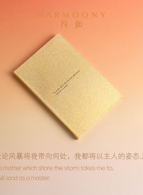 小金砖- 吸金本四面全金记账攒钱笔记本礼品级优良纸张