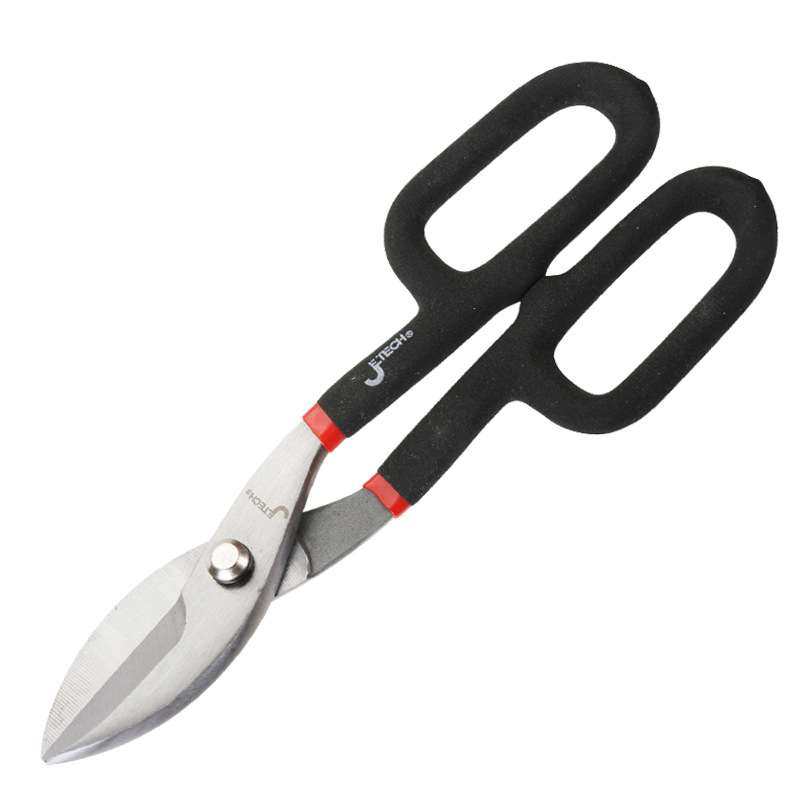 捷科TSS-14铁皮剪刀铁皮剪铁丝网铝板不锈钢钢板剪刀剪子 14英寸