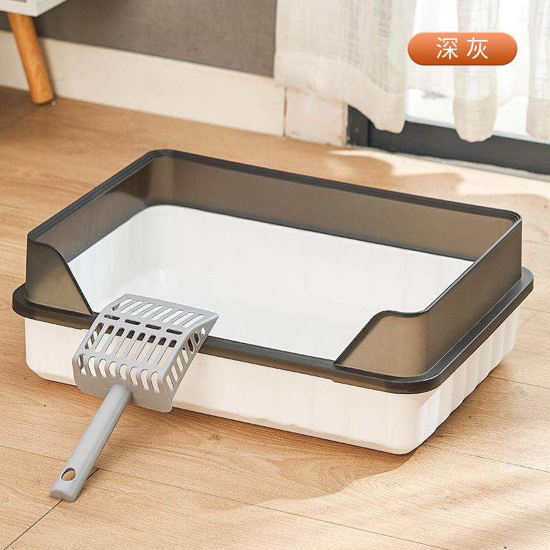 猫笼猫砂盆半封闭猫沙盆防外溅大号顶入式猫厕所猫屎盆猫尿盆爆款