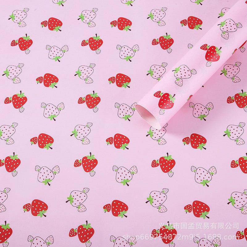 新款大张diy礼品礼盒包装纸小清新儿童节日礼物包装纸学生包爆款