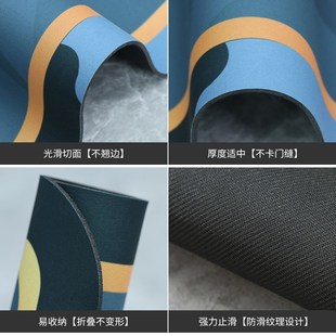 轻奢简约软硅藻泥浴室q脚垫卫生间门口吸水速干地垫家用防滑地垫