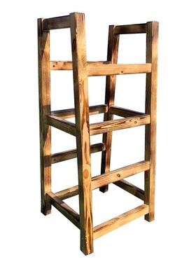 幼儿园户碳化木CCM攀爬架感统训练童1游6件安外吉儿木质戏体能平