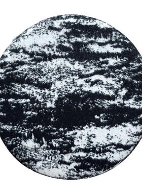 圆形垫仿貂绒50/FDR/0奶油绒风毛高档防滑坐记忆棉餐椅座垫地上飘