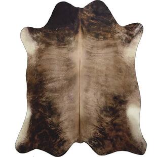 床边客厅全覆盖同款异仿牛皮地理毯脏好型打居耐家牛37