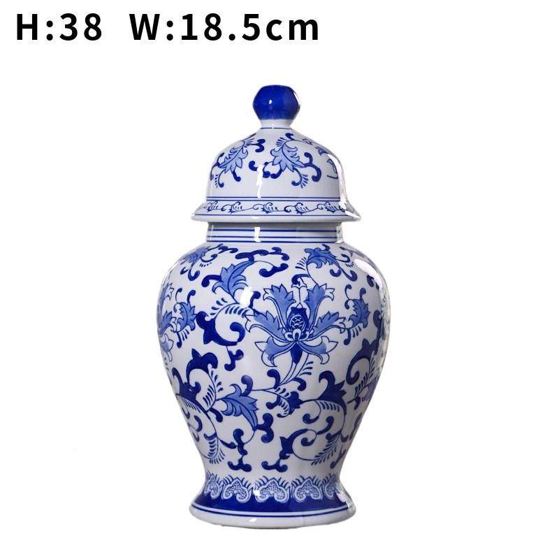 手绘青花瓷经典大肚圆罐摆复花瓶件古样板客房UUA厅桌面可水培插,橡塑材料及制品,工业陶瓷,淘宝优惠券,粉丝福利购,淘宝优惠卷