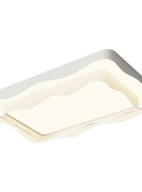 卧室灯023年新款油奶风吸花朵浪漫网红主卧灯具北欧房2CGJ间led顶