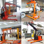 全电动单臂堆升高车发动机降机2吊吨模具小吊车平衡式 液模具压吊