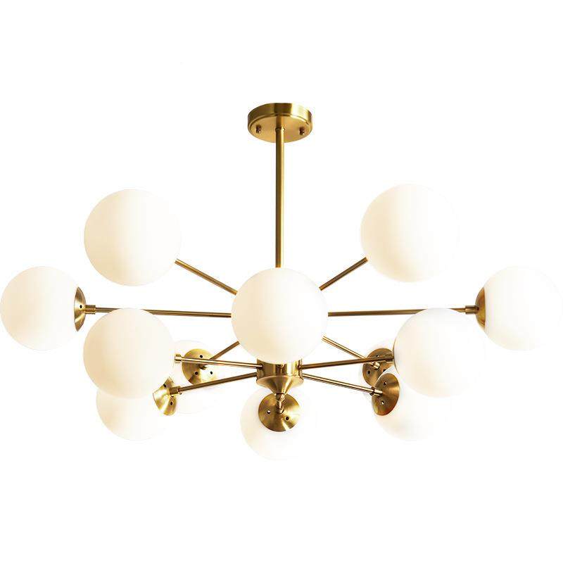 北欧灯具套餐网红灯客厅灯现简约餐厅组卧室全屋合全铜魔豆吊代灯,家装灯饰光源,智能吊灯,淘宝优惠券,粉丝福利购,淘宝优惠卷