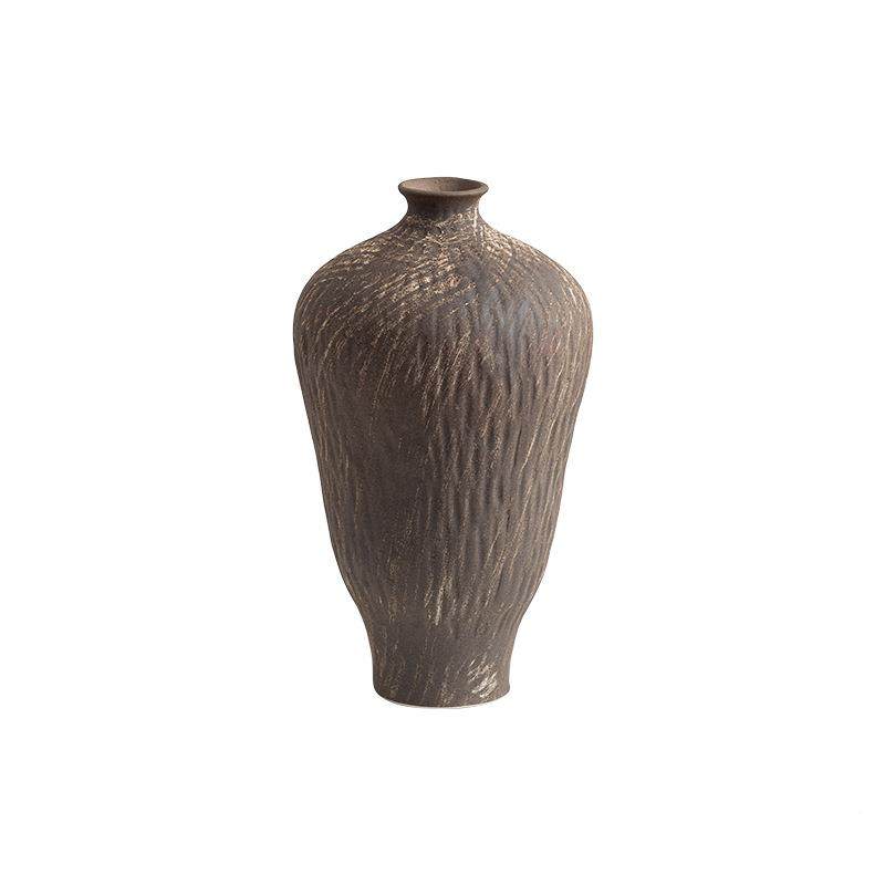 侘陶寂风粗陶XWK瓷花瓶手工做摆旧中新式复古客厅件民宿酒店花器,橡塑材料及制品,工业陶瓷,淘宝优惠券,粉丝福利购,淘宝优惠卷