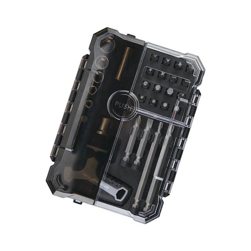 T型棘轮螺丝刀套装多功能十字一字起子家用梅花改锥组合工具