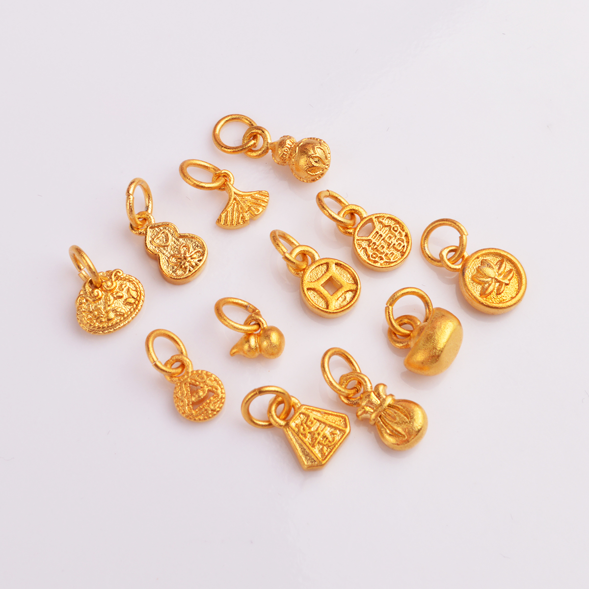 IOEKO黄铜精致复古吊坠