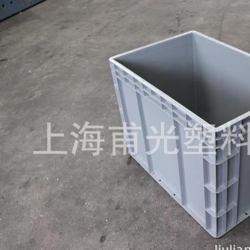 供应EU4644加强底物流箱汽车配件使用塑料箱600*400*450物流高箱