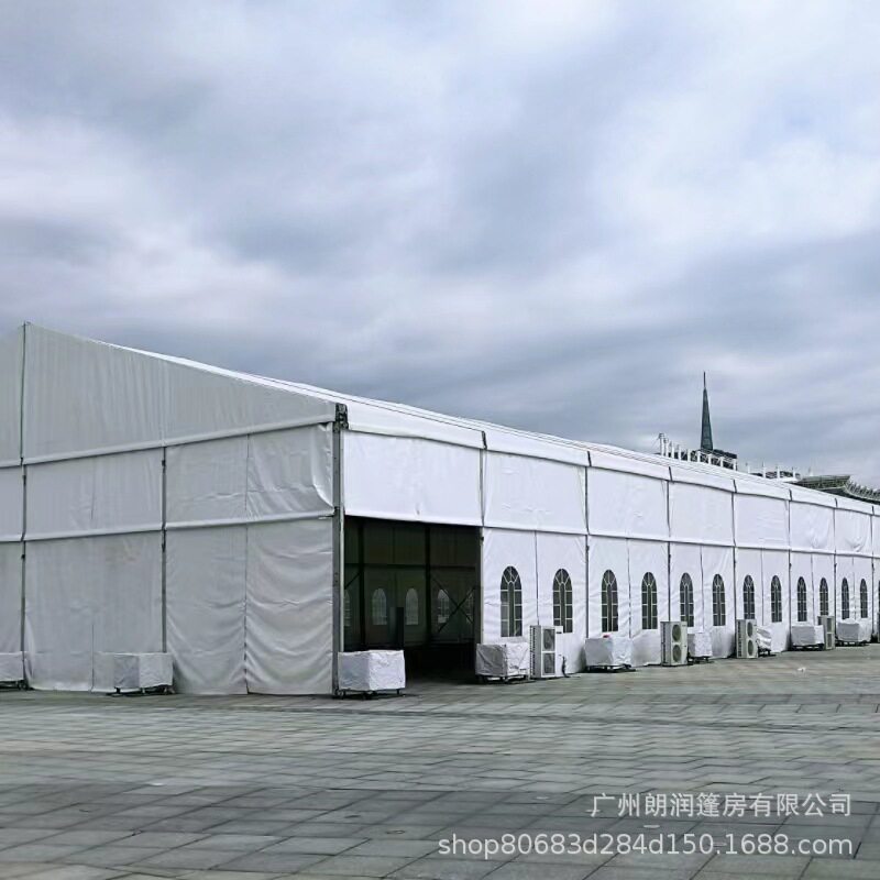 欧式铝合金帐篷朗润宴会婚庆篷房拆装便捷演唱会大棚源头厂家