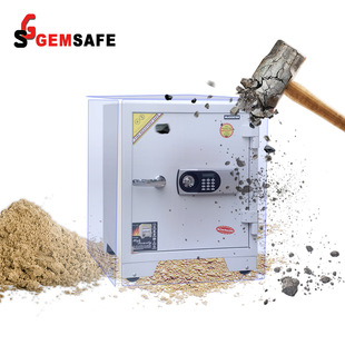 蓝宝石保险柜F620保管箱家用酒店办公小型密码 保险箱防火柜