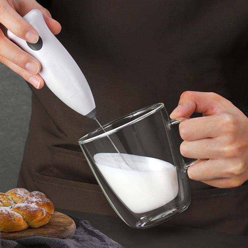 mongdio打奶泡器 咖啡打泡器电动奶泡机手持奶泡打发器牛奶搅拌