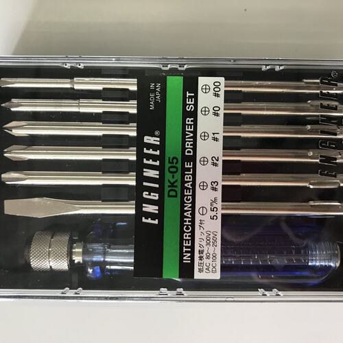 日本进口工程师ENGINEER牌工具 DK-05/06/07/08 多功能螺丝刀套装