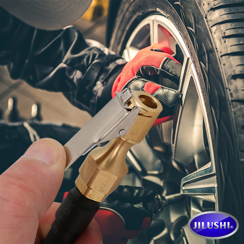 车载充气泵延长管 数显q充气表 轮胎测压表汽车自行车轮胎加强充