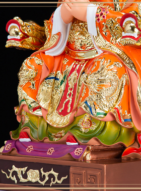 妈祖神像天上圣母天后天妃w娘妈树脂七彩海神娘娘林默娘人物摆件