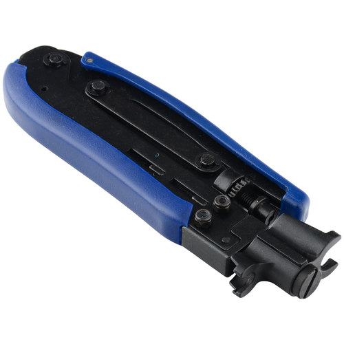 有线数字电视工g具挤压伸缩式75-5/75-7公制英制F头冷压线挤压钳