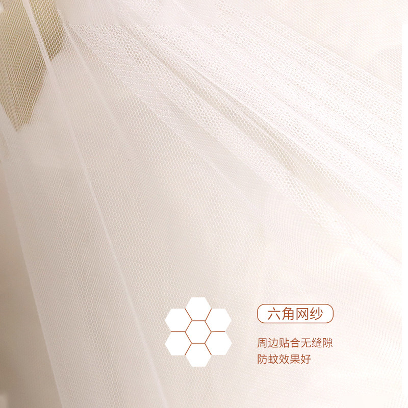 2023免安装新款蚊帐蒙古包家用卧室1.E5床2米防摔儿童2022折叠防