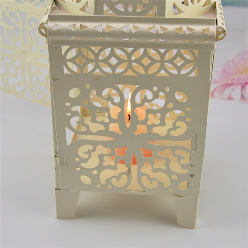 欧式浪漫镂空雕花铁艺烛台 烛光晚餐 婚礼婚庆道T具咖啡馆桌面摆