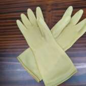 牛筋加厚洗碗胶皮手套橡胶乳胶家用厨房清洁M家务手套防水耐用包