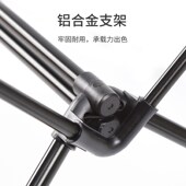 户外布折叠桌子蛋卷桌露营便携式 轻量化餐桌战术野外Y铝合金小型