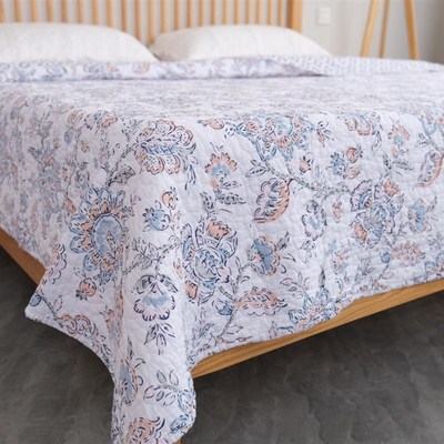 单件全棉绗缝被床盖夹棉床盖纯棉床单韩式可机洗空调Z被多色包邮