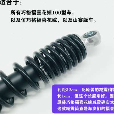 川南摩托滑板车巧格福喜花嫁迅鹰丽鹰100液压配件改装后避震避震