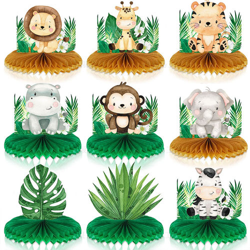 好货Woodland Animals Party Decoration Diy Forest Animal Lion