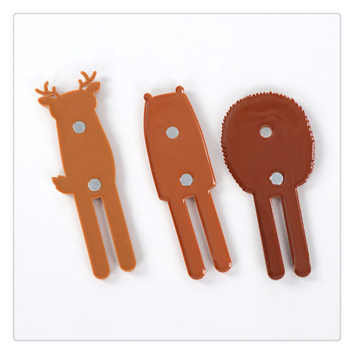 好货1PC Cute Animals Magnetic Hooks Removable Decorative Fri