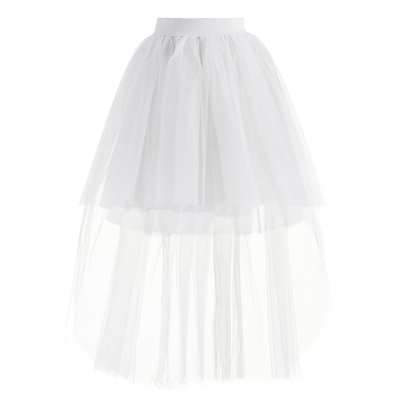 极速Colors Skirt Fashion Women Long Tulle Skirt Elegant